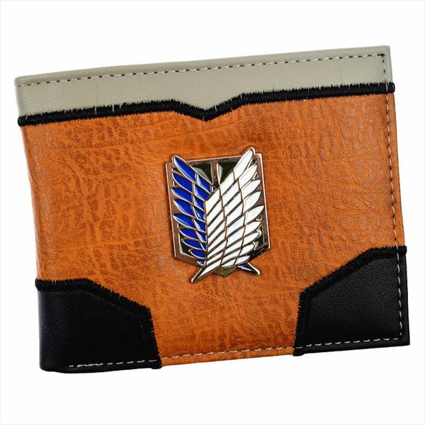 new arrival attack on titan wallet mens short purse cool design drop shipping good quality new fashion, Red;black
new arrival attack on titan wallet mens short purse cool design drop shipping good quality new fashion, Red;black