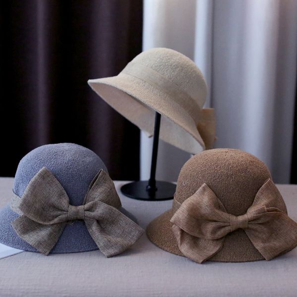 wide brim hats 2021 summer autumn big bowknot sun hat casual vacation panama straw women beach jazz foldable outdoor travel, Blue;gray
wide brim hats 2021 summer autumn big bowknot sun hat casual vacation panama straw women beach jazz foldable outdoor travel, Blue;gray