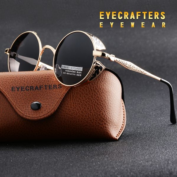gold polarized gothic steampunk sunglasses coating mirrored round circle sun glasses retro vintage gafas masculino black 2020, White;black
gold polarized gothic steampunk sunglasses coating mirrored round circle sun glasses retro vintage gafas masculino black 2020, White;black