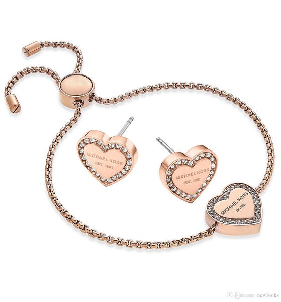 new designer rose gold/18k gold diamond bracelet earrings jewelry set for women fashion jewelry beautiful wedding / engagement gift, Silver
new designer rose gold/18k gold diamond bracelet earrings jewelry set for women fashion jewelry beautiful wedding / engagement gift, Silver