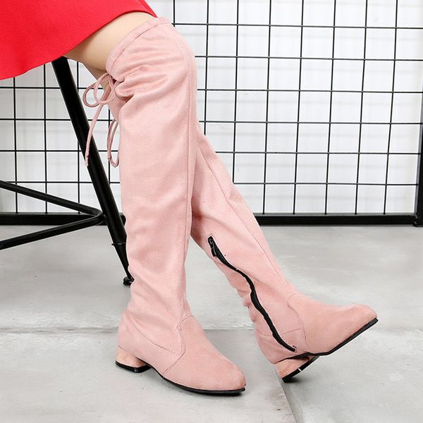children over the knee boots 2020 autumn winter princess girls boots suede low-heel fashion kids, Black;red
children over the knee boots 2020 autumn winter princess girls boots suede low-heel fashion kids, Black;red