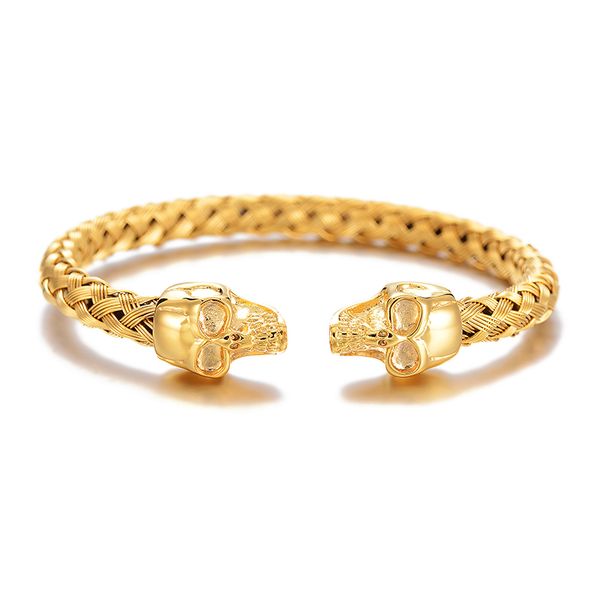 stainless steel gold color charm snake chain bracelet men and women personality hip hop jewelry wholesale fashion bracelet, Black
stainless steel gold color charm snake chain bracelet men and women personality hip hop jewelry wholesale fashion bracelet, Black