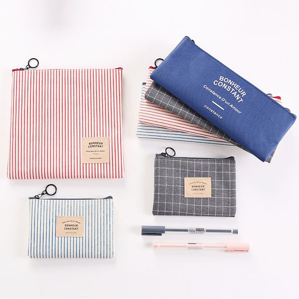korean stationery simple pencil pouch papelaria material escolar high school students canvas pencil bag storage bag case
korean stationery simple pencil pouch papelaria material escolar high school students canvas pencil bag storage bag case