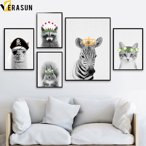 zebra llama cat raccoon zebra squirrel wall art canvas painting nordic posters and prints animal wall pictures kids room decor
zebra llama cat raccoon zebra squirrel wall art canvas painting nordic posters and prints animal wall pictures kids room decor