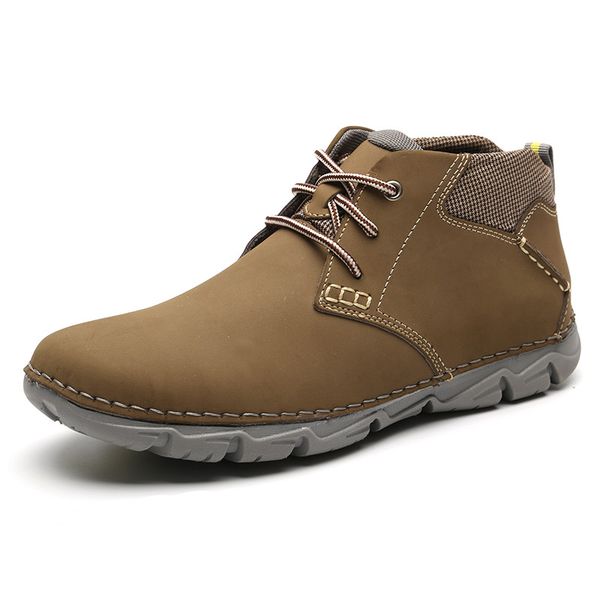 fashion design spring men's boots, fashion lace up men casual shoes new ankle boots for man size 45, Black
fashion design spring men's boots, fashion lace up men casual shoes new ankle boots for man size 45, Black