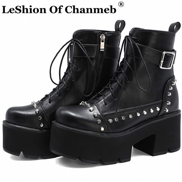 boots steam punk rock rivets studded women chunky heels thick platforms motorcycle lady female lace up buckle booties shoe, Black
boots steam punk rock rivets studded women chunky heels thick platforms motorcycle lady female lace up buckle booties shoe, Black