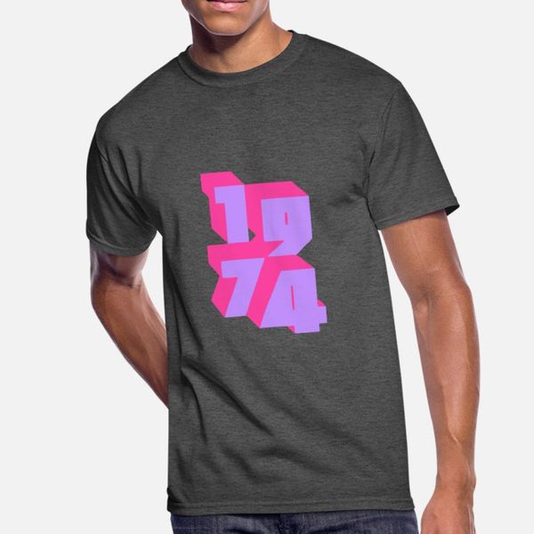 1974 t shirt men designs 100% cotton o neck unique gift authentic spring autumn trend shirt
1974 t shirt men designs 100% cotton o neck unique gift authentic spring autumn trend shirt