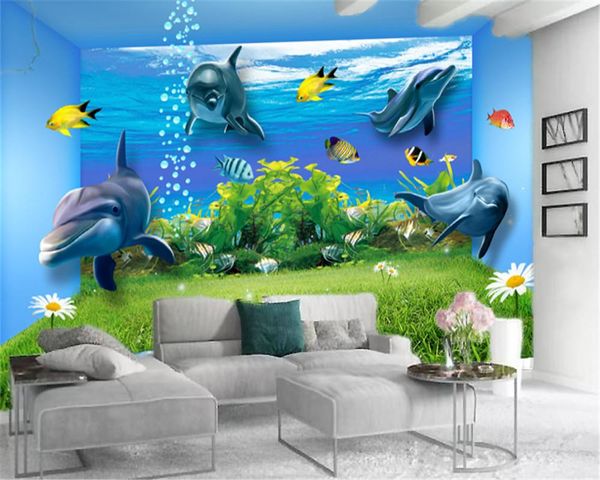 custom 3d animal wallpaper beautiful underwater world of dolphins customized cute living room bedroom wallpaper
custom 3d animal wallpaper beautiful underwater world of dolphins customized cute living room bedroom wallpaper