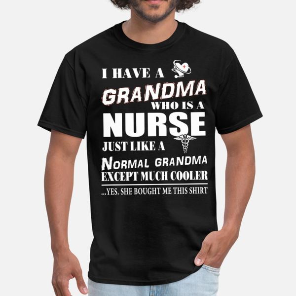 i have a grandma who is a nurse just like a normal t shirt men print cotton s-3xl costume anti-wrinkle breathable summer style family shirt
i have a grandma who is a nurse just like a normal t shirt men print cotton s-3xl costume anti-wrinkle breathable summer style family shirt