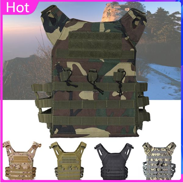 hunting jackets tactical vest molle breathable protective cs army camouflage paintball shooting combat vests, Camo;black
hunting jackets tactical vest molle breathable protective cs army camouflage paintball shooting combat vests, Camo;black
