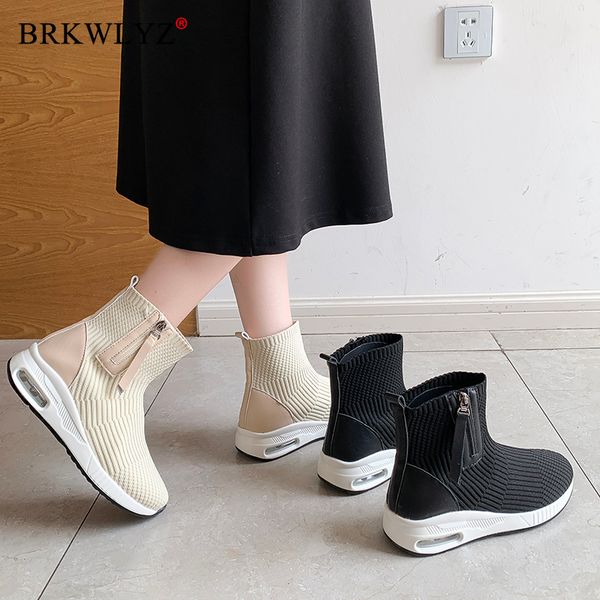 women's mid calf boots platform sports shoes woman round toe winter footwear boots-women low heels, Black
women's mid calf boots platform sports shoes woman round toe winter footwear boots-women low heels, Black