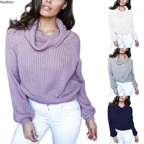 women's sweaters houthion sweater fashion temperament high neck pullover nightclub loose elegant long-sleeved, White;black
women's sweaters houthion sweater fashion temperament high neck pullover nightclub loose elegant long-sleeved, White;black