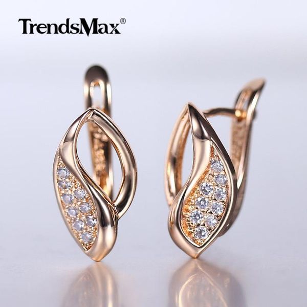 cut out leaf white cubic zircon oval earrings for women girls 585 rose gold crystal stud earrings accessories jewelry ge283, Silver 
cut out leaf white cubic zircon oval earrings for women girls 585 rose gold crystal stud earrings accessories jewelry ge283, Silver