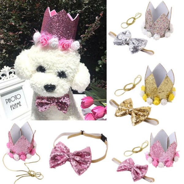 pet birthday crown hat & blingbling bow tie collar set for dog cats kitten cosplay costume birthday party
pet birthday crown hat & blingbling bow tie collar set for dog cats kitten cosplay costume birthday party