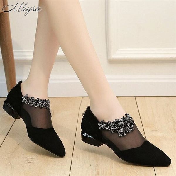 summer women high heel shoes mesh breathable pumps zip pointed toe thick heels fashion female dress shoes elegant woman, Black
summer women high heel shoes mesh breathable pumps zip pointed toe thick heels fashion female dress shoes elegant woman, Black