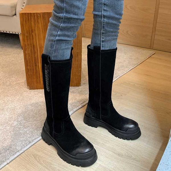 women's natural suede leather platform flats knee high winter snow boots round toe casual long winter black cold shoes
women's natural suede leather platform flats knee high winter snow boots round toe casual long winter black cold shoes