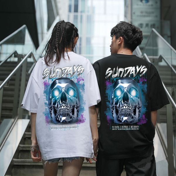 2020t t-shirt trend five-and-a-half sleeves of men and women couples in the ins jacket korean version of spring and summer, White;black
2020t t-shirt trend five-and-a-half sleeves of men and women couples in the ins jacket korean version of spring and summer, White;black