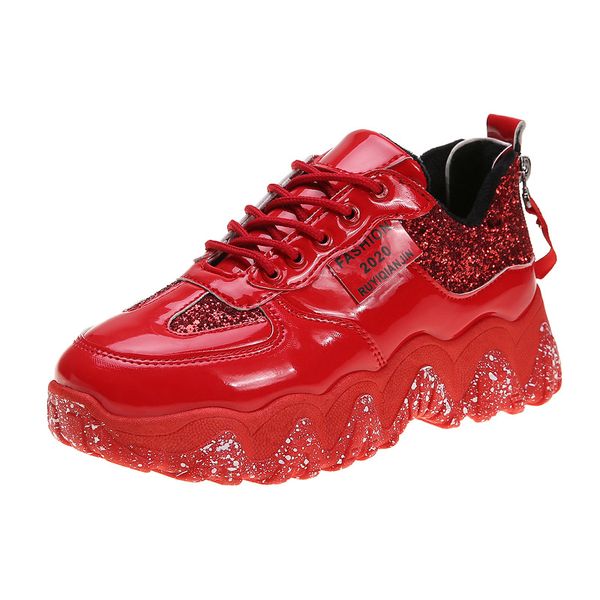 2020women flat glitter sneakers casual bling shoes female mesh platform comfort fashion ladies, Black
2020women flat glitter sneakers casual bling shoes female mesh platform comfort fashion ladies, Black