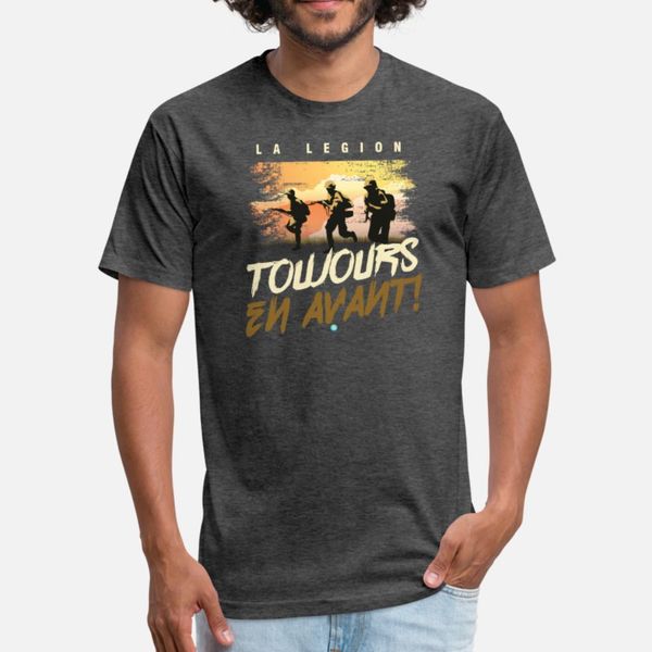 la legion en avant gift french foreign legion t shirt men design tee shirt s-xxxl loose basic summer style normal shirt