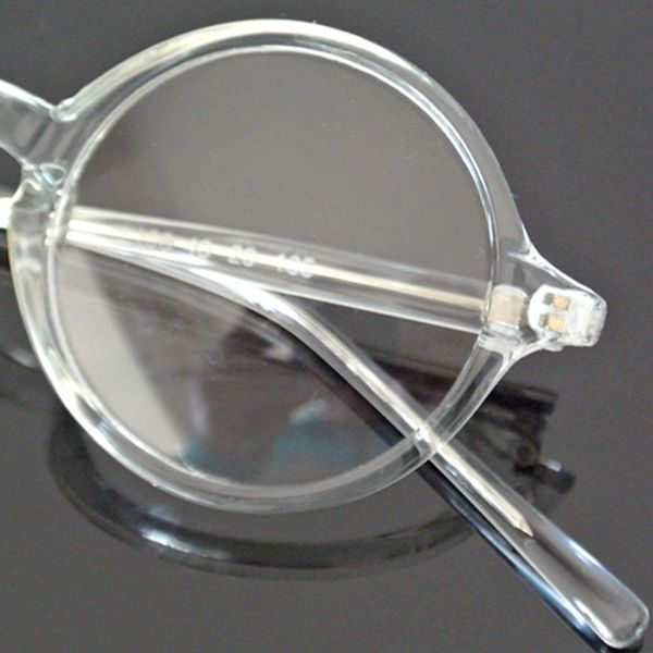 43mm vintage round eyeglasses frames full rim glasses eyewear myopia rx able can wear for fashion directly, Black
43mm vintage round eyeglasses frames full rim glasses eyewear myopia rx able can wear for fashion directly, Black