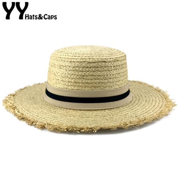 yy nature raffia straw sunhat for women summer beach cap ragged brim panama lady party sun visor hats sh20015, Blue;gray
yy nature raffia straw sunhat for women summer beach cap ragged brim panama lady party sun visor hats sh20015, Blue;gray