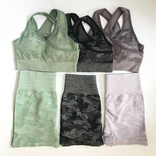 yoga outfits 2pcs camo set sports wear for women gym fitness clothing booty shorts running high waist + sport bra suit, White;red
yoga outfits 2pcs camo set sports wear for women gym fitness clothing booty shorts running high waist + sport bra suit, White;red