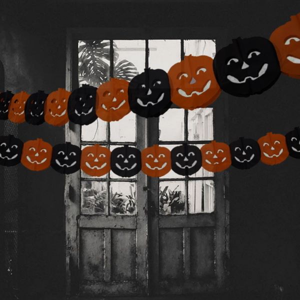 300cm pumpkin paper decoration scene layout halloween flower hanging party decor skeleton ghost spider bat
300cm pumpkin paper decoration scene layout halloween flower hanging party decor skeleton ghost spider bat