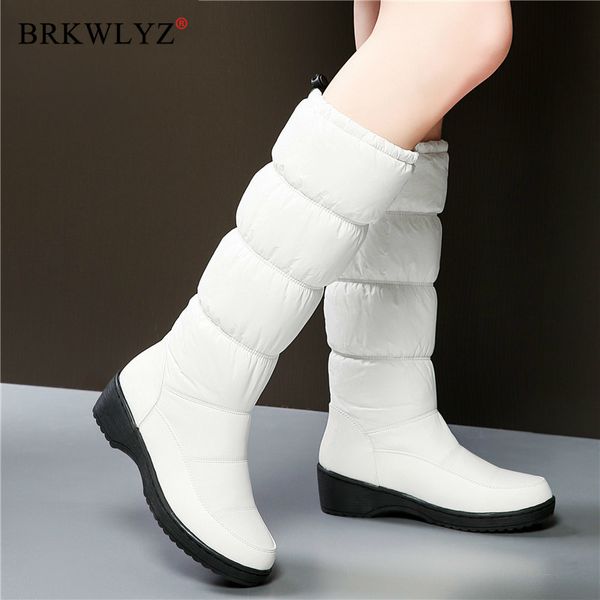 3 colors warm down women's snow boots thick fur plush mid calf boots women white black ladies cotton space female
3 colors warm down women's snow boots thick fur plush mid calf boots women white black ladies cotton space female