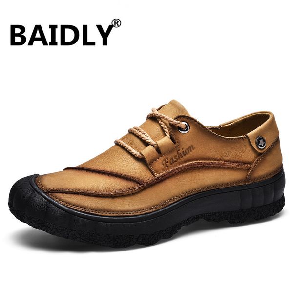 men genuine leather shoes business formal shoes 100% cowhide breathable sneaker mountain hiking new leather sneakers, Black 
men genuine leather shoes business formal shoes 100% cowhide breathable sneaker mountain hiking new leather sneakers, Black