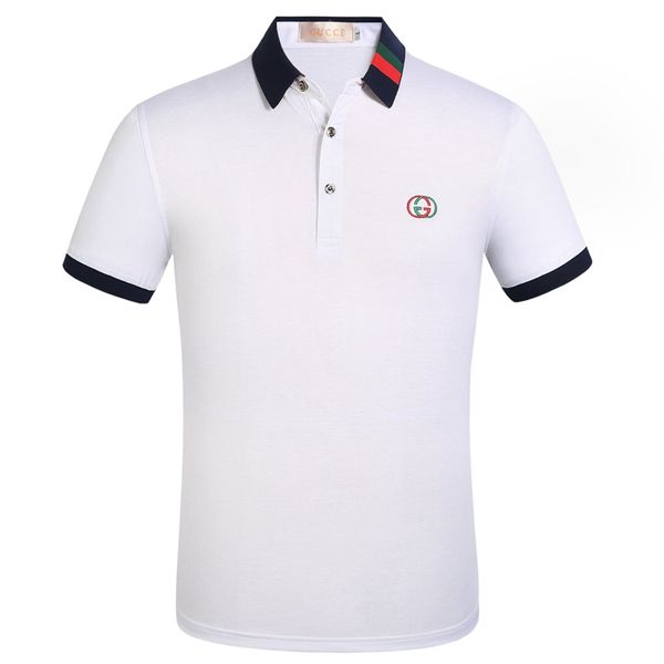 2020 Italian Menswear Designer Polo Shirt Men's High Street Embroidered Garter Belt Snake Bee Printing Brand Top Quality Bottoms Tee
2020 Italian Menswear Designer Polo Shirt Men's High Street Embroidered Garter Belt Snake Bee Printing Brand Top Quality Bottoms Tee