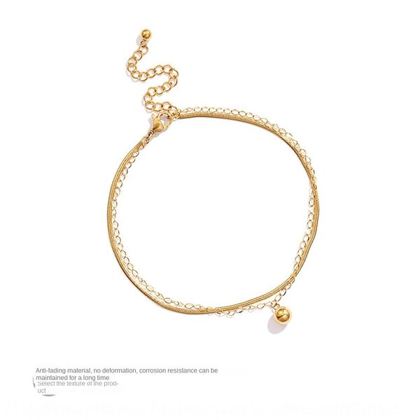 internet celebrity foot ins all-match anklet women's korean style simple personality mori foot chain titanium steel color gold ankle ch, Red;blue
internet celebrity foot ins all-match anklet women's korean style simple personality mori foot chain titanium steel color gold ankle ch, Red;blue