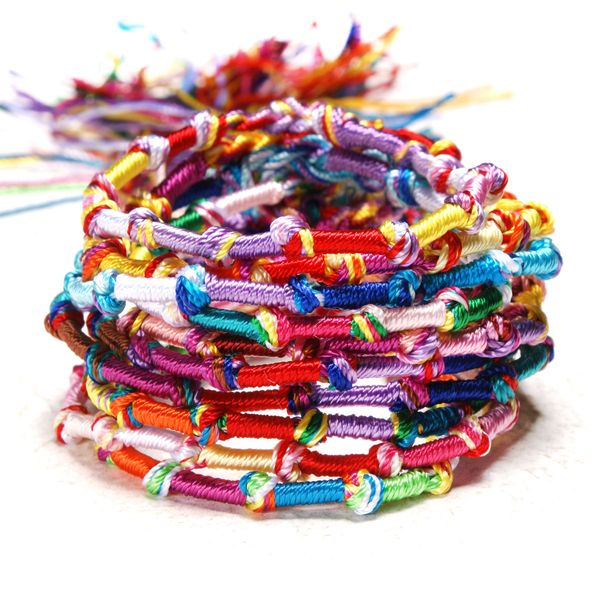 new10pcs wholesale neon friendship bracelets,wrap rainbow bracelets colorful bracelets summer woven bracelets beach bohemian jewelry, Golden;silver
new10pcs wholesale neon friendship bracelets,wrap rainbow bracelets colorful bracelets summer woven bracelets beach bohemian jewelry, Golden;silver