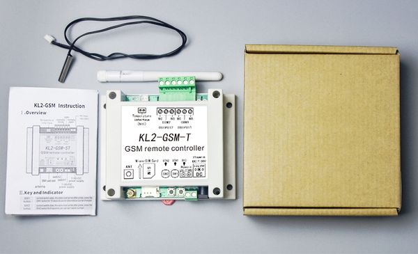 dual relay switch module gsm alarm with sms controller kl2-gsm-t with temperature sensor for light/fishpond culture/warehousing
dual relay switch module gsm alarm with sms controller kl2-gsm-t with temperature sensor for light/fishpond culture/warehousing