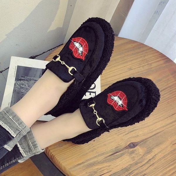 new winter 2020 women's flat boot , wool shoes, water drill and cotton wool shoes, red lips, casual and comfortable boots, Black
new winter 2020 women's flat boot , wool shoes, water drill and cotton wool shoes, red lips, casual and comfortable boots, Black