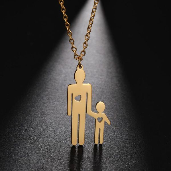 pendant necklaces fishhook family father son mother daughter kid child baby stainless steel gold color gift for woman necklace jewelry, Silver
pendant necklaces fishhook family father son mother daughter kid child baby stainless steel gold color gift for woman necklace jewelry, Silver
