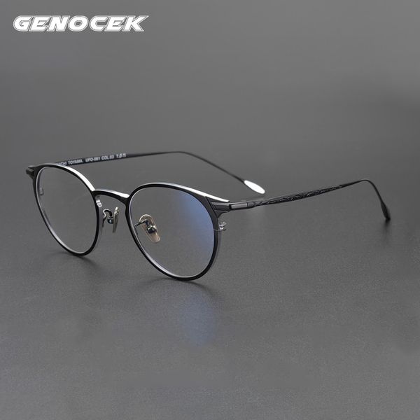 fashion sunglasses frames vintage titanium eyeglasses frame men round prescription myopia optical glasses spectacles women eyewear, Black
fashion sunglasses frames vintage titanium eyeglasses frame men round prescription myopia optical glasses spectacles women eyewear, Black