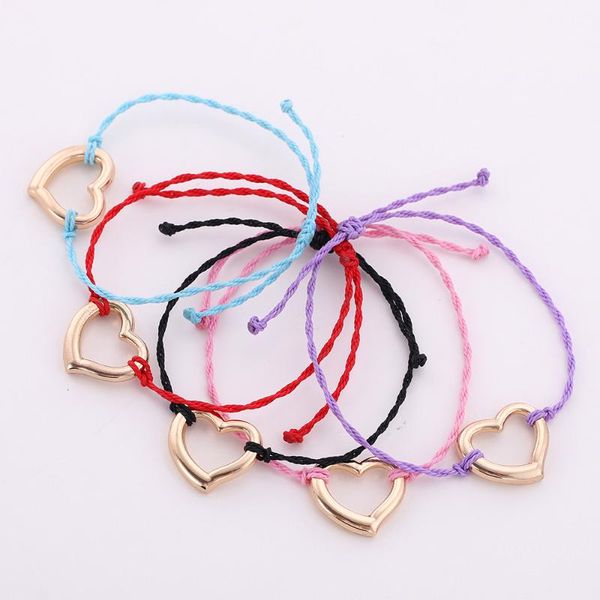 skyrim fashion multi-color heart pendant charm wax cord bracelet hand-woven handmade bracelet for women jewelry making, Red;blue
skyrim fashion multi-color heart pendant charm wax cord bracelet hand-woven handmade bracelet for women jewelry making, Red;blue