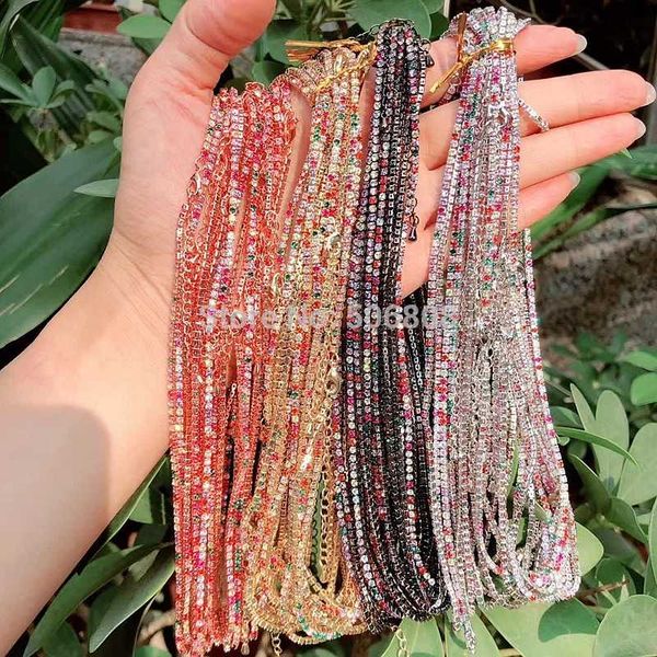 chains 6pcs zyz-n7628 arrived mix color necklace with rainbow cz tennis chain colorful charm tiny link, Silver
chains 6pcs zyz-n7628 arrived mix color necklace with rainbow cz tennis chain colorful charm tiny link, Silver