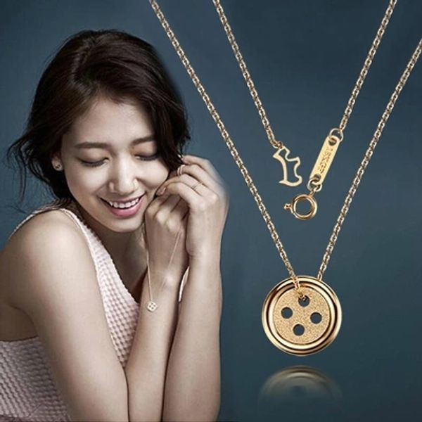 yunruo new arrival titanium steel gold / silver plated frosted smooth button necklace woman fashion jewelry birthday gift
yunruo new arrival titanium steel gold / silver plated frosted smooth button necklace woman fashion jewelry birthday gift