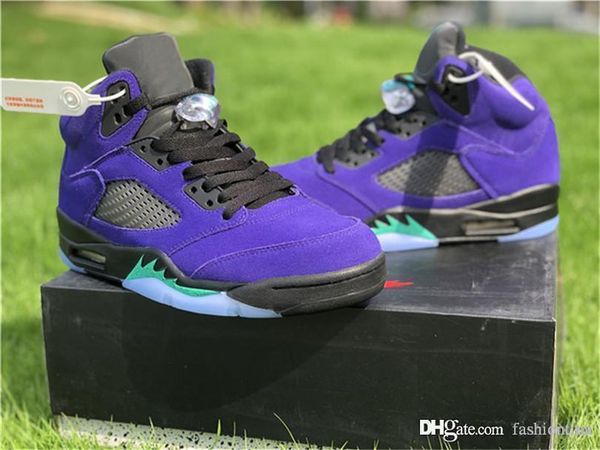 2020 authentic air authentic 5 alternate grape ice black men basketball shoes clear new emerald suede sports shoes sneakers 7-13 
2020 authentic air authentic 5 alternate grape ice black men basketball shoes clear new emerald suede sports shoes sneakers 7-13