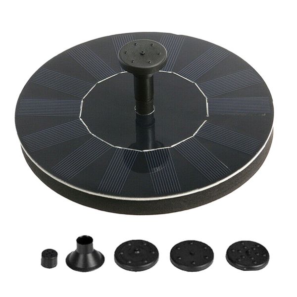 garden decor aquarium floating fountain pump solar powered 5 nozzles bird bath
garden decor aquarium floating fountain pump solar powered 5 nozzles bird bath