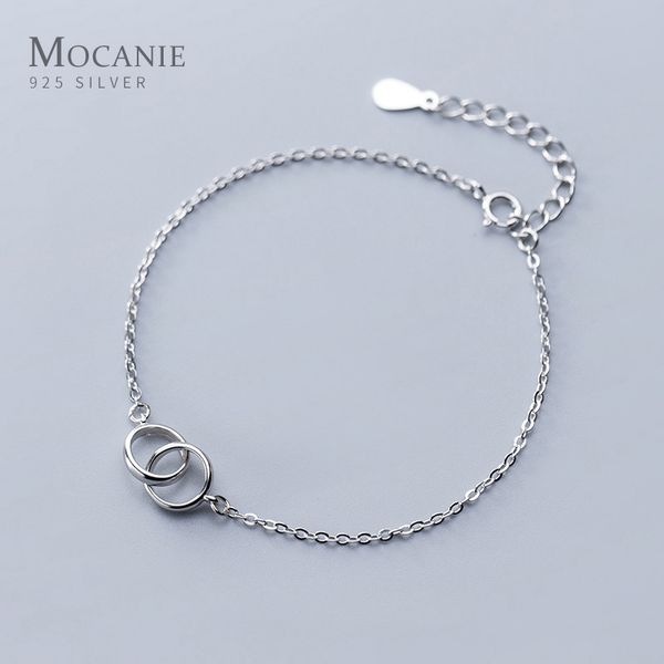 mocanie new 925 sterling silver simple geometric round circle bracelet anklet for women link chain korea style fine jewelry, Red;blue
mocanie new 925 sterling silver simple geometric round circle bracelet anklet for women link chain korea style fine jewelry, Red;blue