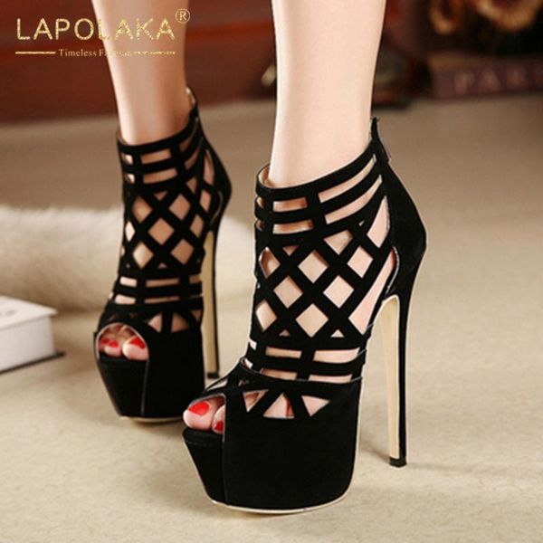lapolaka 2020 new arrivals gladiator sandals women shoes fetish high heels peep toe platform summer sandals ladies, Black
lapolaka 2020 new arrivals gladiator sandals women shoes fetish high heels peep toe platform summer sandals ladies, Black