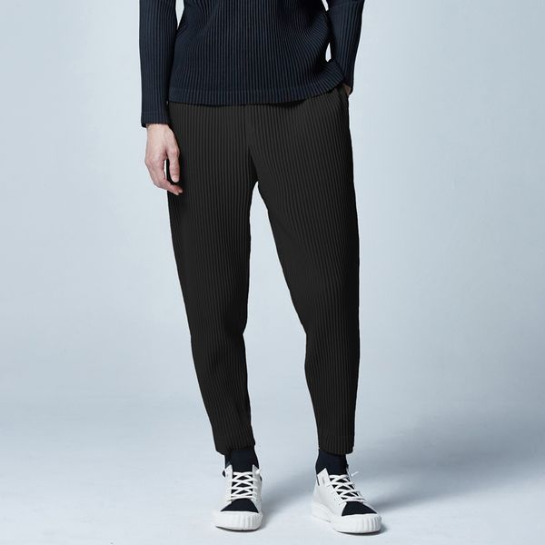 miyake fold pants men's spring new feet pants loose nine trend wild casual men ing, Black
miyake fold pants men's spring new feet pants loose nine trend wild casual men ing, Black