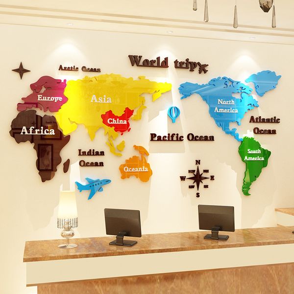 3d acrylic large wall stickers living room tv background wall decoration office mirror sticker map home decor sticker
3d acrylic large wall stickers living room tv background wall decoration office mirror sticker map home decor sticker