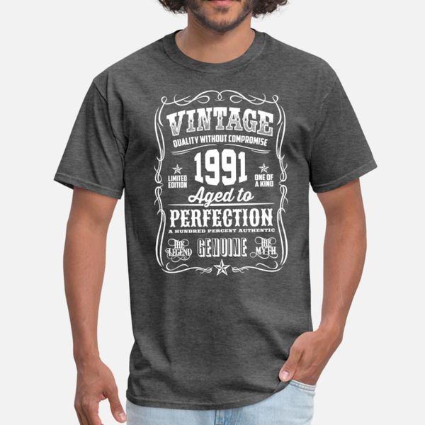 vintage 1991 aged to perfection white print t shirt men custom cotton s-3xl cool interesting humor spring autumn cool shirt
vintage 1991 aged to perfection white print t shirt men custom cotton s-3xl cool interesting humor spring autumn cool shirt