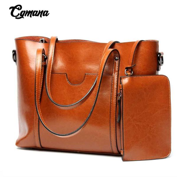 quality tote bag 2020 women genuine leather handbags work tote female shoulder bags vintage ladies messenger bags 2 pcs/set bag
quality tote bag 2020 women genuine leather handbags work tote female shoulder bags vintage ladies messenger bags 2 pcs/set bag