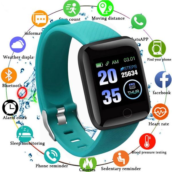 new 116 plus bluetooth smart bracelet watch color screen heart rate blood pressure monitoring track movement ip67 waterproof
new 116 plus bluetooth smart bracelet watch color screen heart rate blood pressure monitoring track movement ip67 waterproof