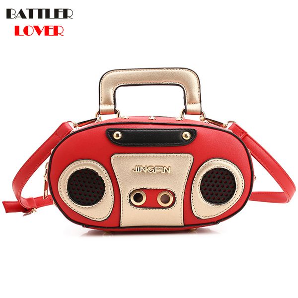 battlerlover rock style retro radio shape handbags women shouder bag pu leather womens fashion rivet bag korea punk tote
battlerlover rock style retro radio shape handbags women shouder bag pu leather womens fashion rivet bag korea punk tote