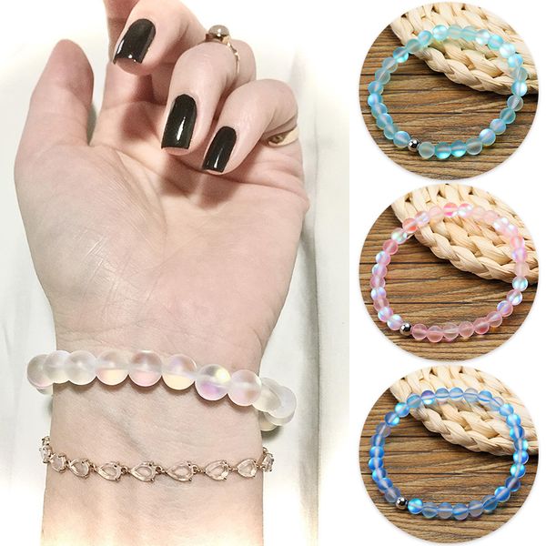 8mm women beaded bracelet natural stone matte slippy bracelet female handmade elastic string solid color hand chain gift jewelry, Golden;silver
8mm women beaded bracelet natural stone matte slippy bracelet female handmade elastic string solid color hand chain gift jewelry, Golden;silver